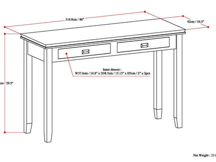 Artisan - Handcrafted Console Sofa Table
