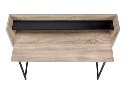 Computer Desk For Home Office Laptop, Storage Shelves, Contemporary & Modern