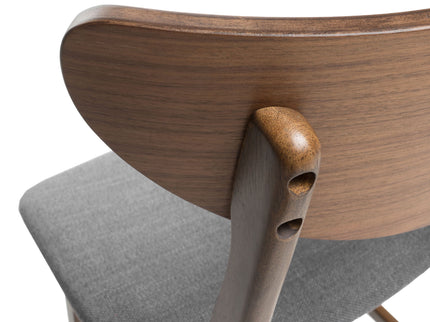Elegant Counter Height Chair With Cushioned Seat