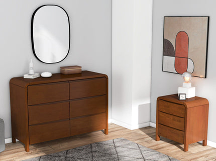 Lionel - 6 Drawer Dresser - Brown