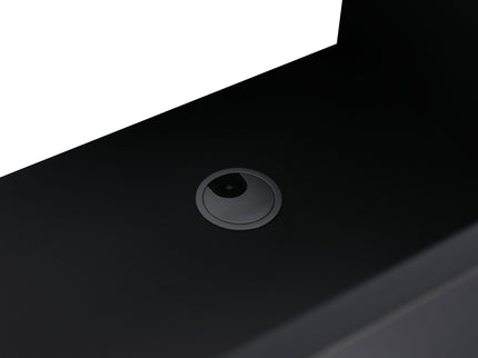 Contemporary Freestanding Bathroom Vanity With Resin Sink & Soft-Close Cabinet Doors