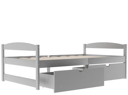 Platform Bed With 2 Drawers