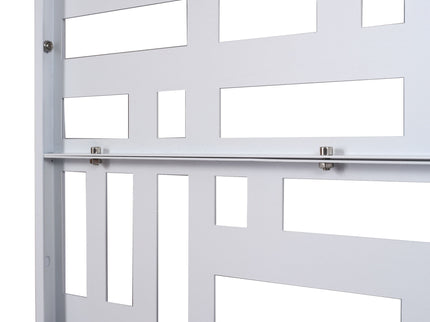 Decorative Freestanding Metal Privacy Screen For Indoor & Outdoor Use