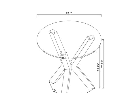 Alexa - Round Coffee And End Table Set