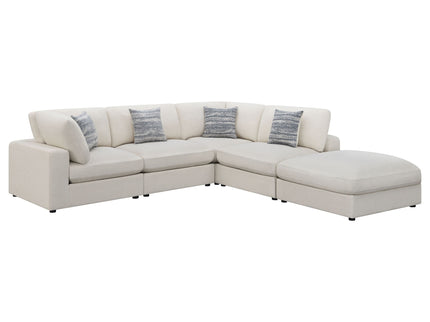 Dulcy - 5 Piece Modular Sectional Sofa - Beige