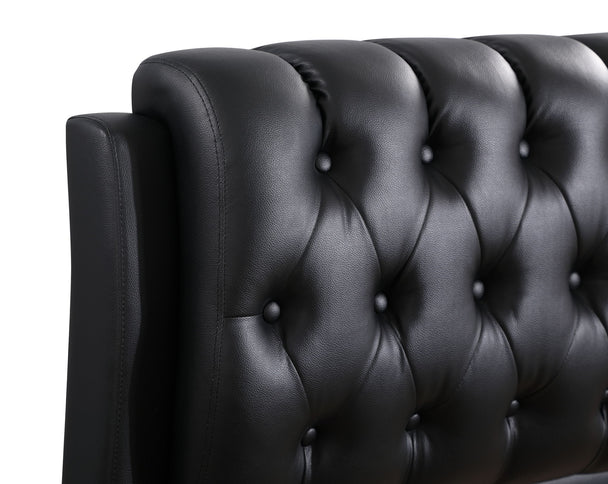 Tufted Upholstered Bed