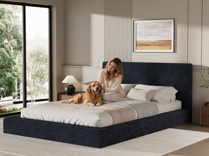 Airframe - Upholstered Bed Frame, Cloud Soft Headboard