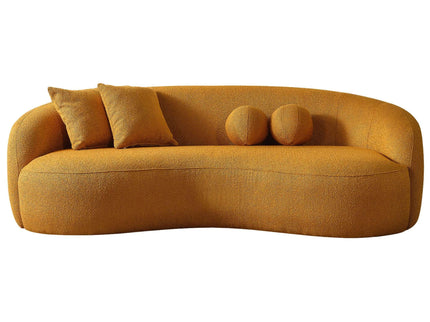 Drake - Japandi Style Curvy Boucle Sofa