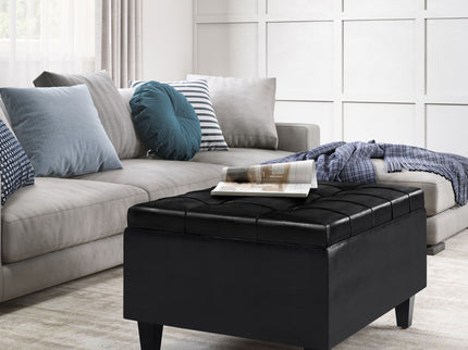 Harrison - Upholstered Coffee Table Storage Ottoman