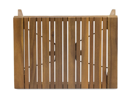 Temptation - Outdoor Foldable Side Table With Slat Design