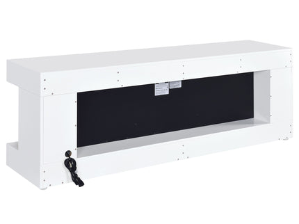 TV Stand Fireplace Console With Bluetooth Speaker