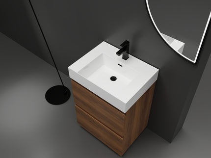 Modern Freestanding Bathroom Vanities With Single Sink Combo