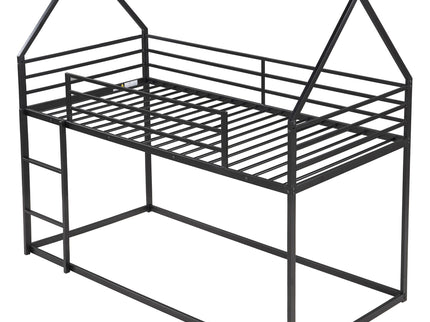 House Bunk Bed With Built In Ladder