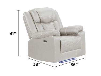 Challenger - LED Power Recliner Chair