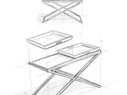 Damien - Console Table - Natural