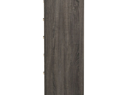 Gregory - 5 Drawer Chest - Smoke Gray