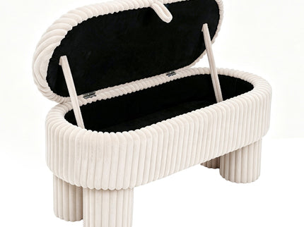 Modern Storage Ottoman Bench For Living Room