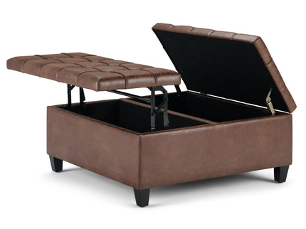 Harrison - Upholstered Coffee Table Storage Ottoman