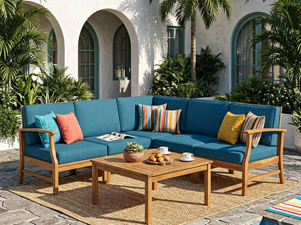 Perla - 6 Pieces Sofa Set