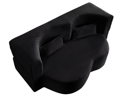 Floor Convertible Sleeper Sofa Bed With 2 Pillows