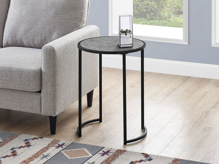 Round Accent Side Table, Contemporary & Modern