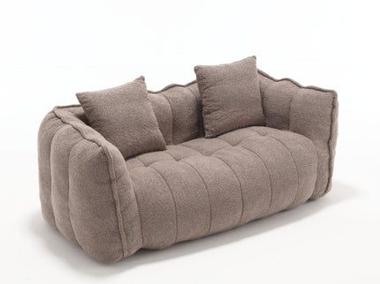 Cozy Beanbag Chair With High Resilience Foam Core For 2