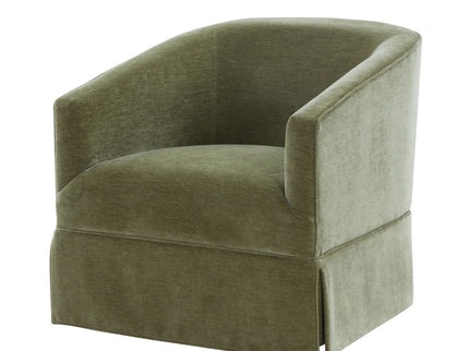 Elm - Skirted Swivel Chair