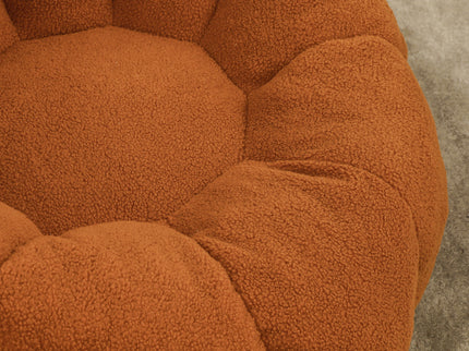 Bean Bag Chair, Lazy Sofa For Living Room - Orange