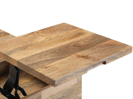 Hunter - Lift Top Square Coffee Table - Natural