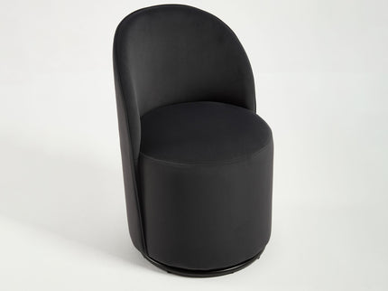 360 Degree Swivel Armless Dining Barrel Chair