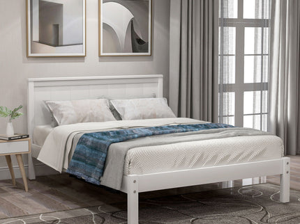 Platform Bed Frame With Headboard