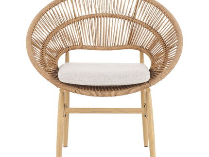 Cyril - Outdoor Papasan Style Dining Chair (Set of 2)