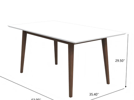 Mary - Modern Style Rectangular Dining Kitchen Table