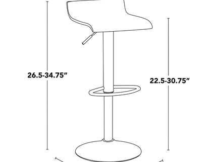 Ale - Industrial Barstool (Set of 2)