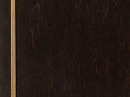 2 Drawer Nightstand With Trim And USB Charging - Brown