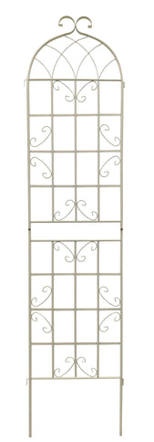 Metal Garden Rustproof Trellis For Climbing Plants Outdoor Flower Support