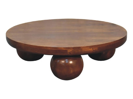 Central Ball Table - Chestnut