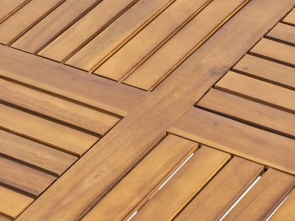 Hermosa - Outdoor Acacia Wood Table Circular Design