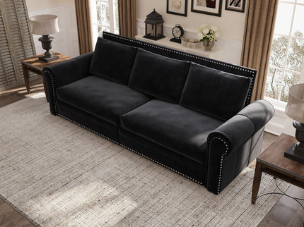 Chesterfield Sofa & Pull Out Bed