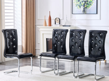 Elegant Design Upholstered Dining Chairs