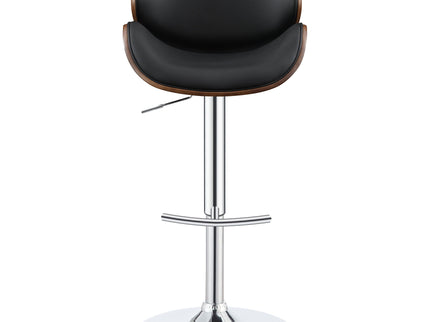 Adjustable Height Bar Stool - Black