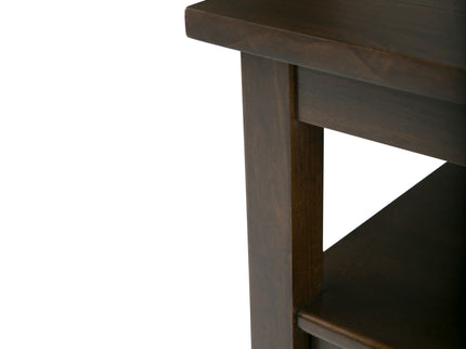 Warm Shaker - End Table - Tobacco Brown
