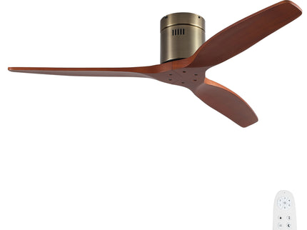 Low Profile Flush Mount Ceiling Fan Without Light