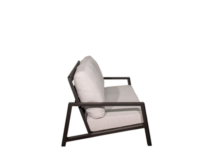 Verona - Seating Sofa - Dark Espresso / Gray / Off White