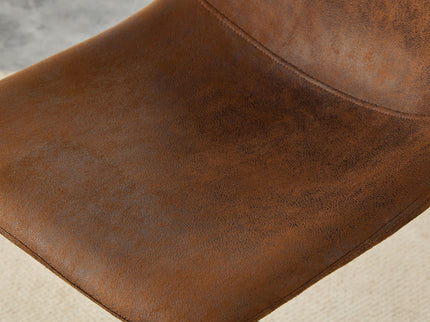 Retro Bar Chairs, Comfortable Stools (Set of 2)
