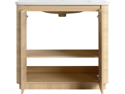 Freestanding Bathroom Vanity With Sink & 2 Soft Close Doors