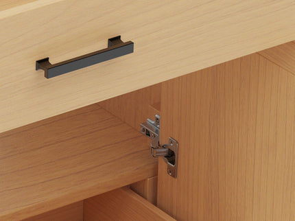 Bathroom Vanity With Ceramic Sink, Modern Free Standing Cabinet With Soft Close Drawers