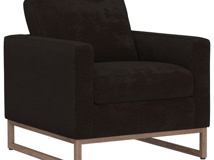 Accent Chair With Track Arm Design
