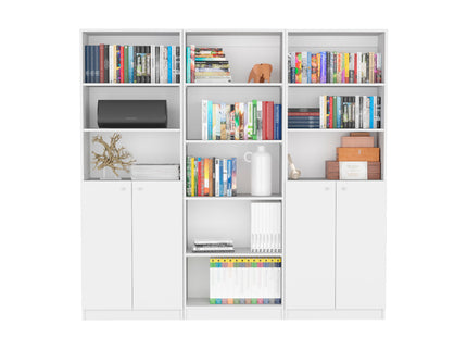 Levan - 3 Piece Living Room Set With 3 Bookcases