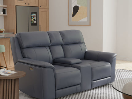 Oslo - Dual Power Reclining Loveseat With Console